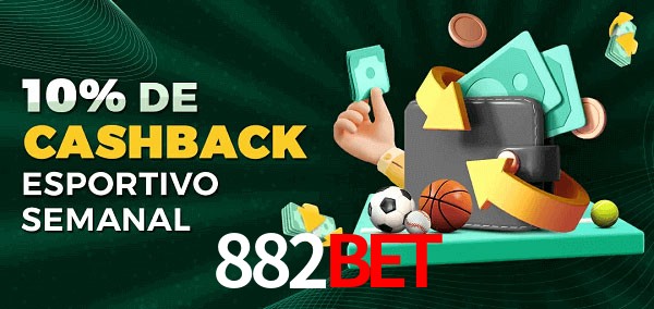 10% de bônus de cashback na 882Bet